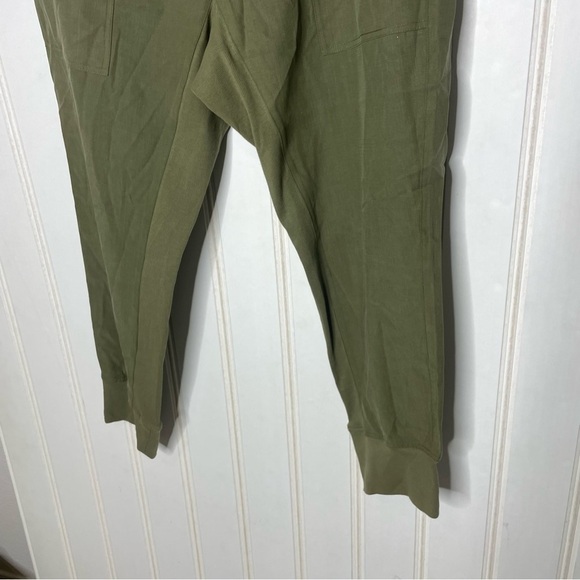 Cabi The Marathon Olive Green Lounge Drawstring Jogger Pants Sz XL 409 - Picture 5 of 9
